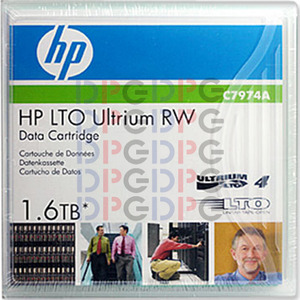 백업테이프 HP LTO4 800GB/1.6TB R/W C7974A