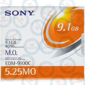 광디스크 Sony MO(5.25&quot;) 9.1GB(4096byte) R/W EDM-9100C